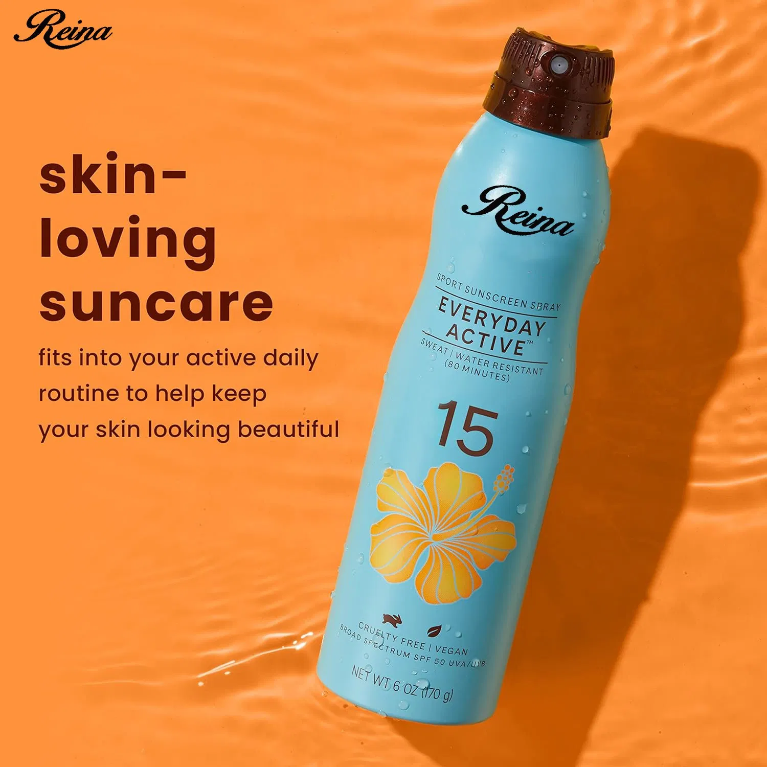 Spray solare per la cura della pelle del viso OEM SPF 50